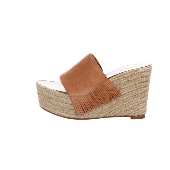 Chloe Shoes - Chloe Tan Wedges
